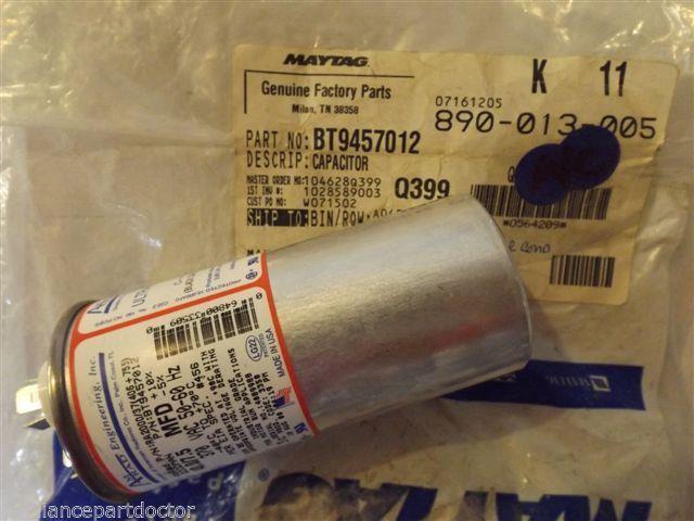 GOODMAN AMANA AIR CONDITIONER BT9457012 Capacitor NEW IN BAG GOODMAN AMANA AIR CONDITIONER BT9457012 Capacitor NEW IN BAG